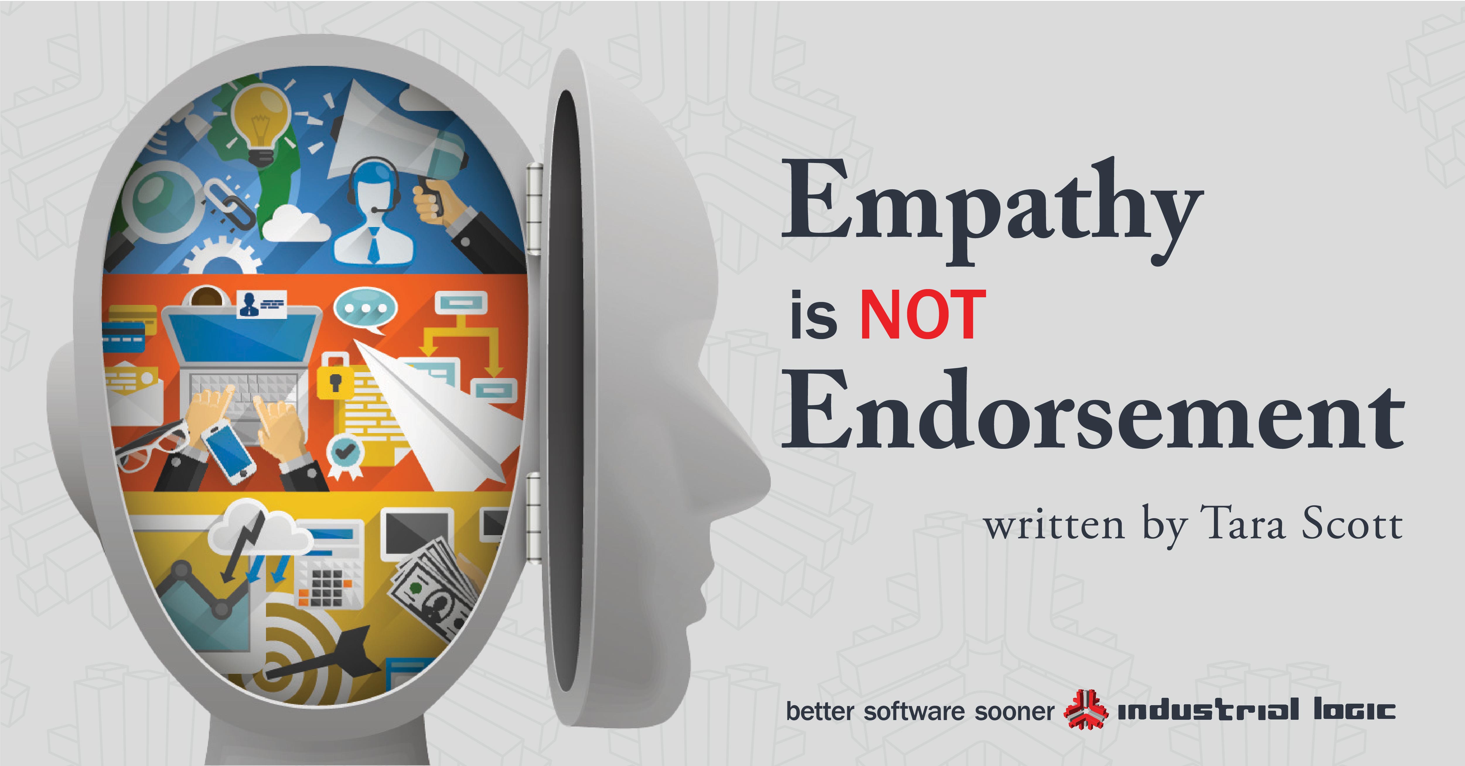 Empathy Is Not Endorsement Meaning